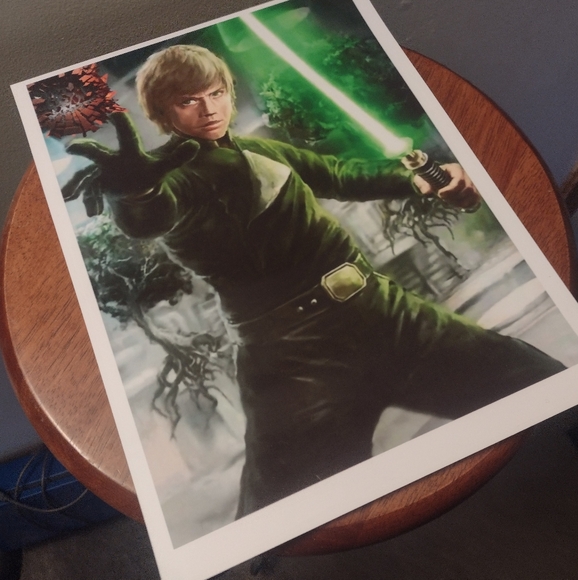 LUKE SKYWALKER STAR WARS 8.5x11 GLOSSY COLOR ART WALL/LOCKER KIDS/TEENS POSTER🔥 - Picture 4 of 8